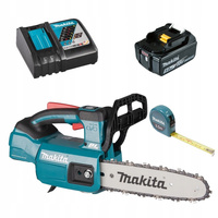 Makita Aku Piła Pilarka Łańcuchowa DC18RC 1x5AH DUC254Z Miara 3.5M B-57130