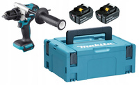 Makita Aku Wiertarko Wkrętarka Udarowa LXT 18V 130Nm 2x5Ah BL1850 DHP486ZJ