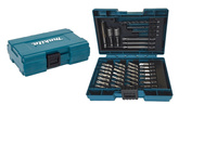 MAKITA B-54106 ZESTAW BITY WIERTŁA NASADKI do metalu 38 szt.