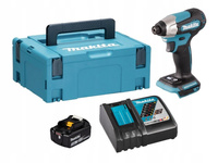 Makita Aku Wkrętarka Zakrętarka 18V LXT 140Nm 1x3Ah BL1830 DC18RC DTD157ZJ