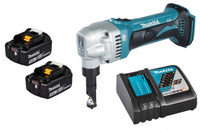 Makita Aku Nożyce Do Blachy LXT 18V 1,6 mm 2x3Ah BL1830 DC18RC DJN161Z