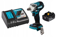 Makita Aku Klucz Udarowy LXT 18V 330Nm 1/2" 1x3Ah BL1830 DC18RC DTW301Z