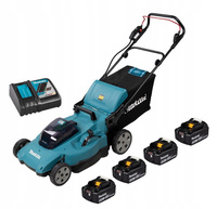 Makita Aku Kosiarka LXT 2x18V 36V 53CM 70L 4x3Ah BL1830 DC18RC DLM538Z