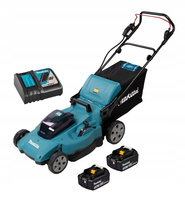 Makita Aku Kosiarka LXT 2x18V 36V 53CM 70L 2x3Ah BL1830 DC18RC DLM538Z