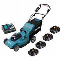 Makita Aku Kosiarka LXT 2x18V 36V 53CM 70L 4x6Ah BL1860 DC18RC DLM538Z