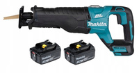 Makita Aku Piła Szablasta Posuwowa Lisi Ogon LXT 18V 2x3Ah BL1830 DJR187Z