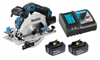 Makita Aku Piła Pilarka Tarczowa LXT 18V 165mm 2x3Ah BL1830 DC18RC DHS680Z