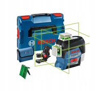 Bosch Professional Laser Krzyżowy 30m Zielony GLL 3-80CG GBA 12V 0601063T03