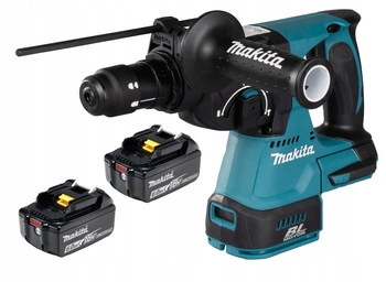 Makita Młotowiertarka Wiertarka Udarowa LXT 18V 2J 2x6Ah BL1860 DHR243Z