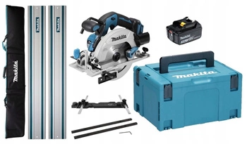 Makita Piła 1x3Ah BL1830 Adapter łącznik Torba Szyna 2x1,5M DHS680ZJ