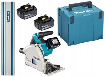 Makita Aku Pilarka Zagłębiarka LXT 36V 2x3Ah BL1830 Szyna 1,5M DSP600ZJ