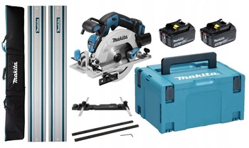 Makita Piła 2x3Ah BL1830 Adapter łącznik Torba Szyna 2x1,5M DHS680ZJ