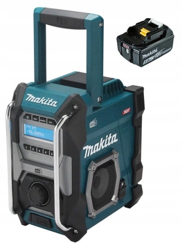Makita Radio Budowlane FM DAB+ LXT 18V 1x5Ah BL1850 MR003G