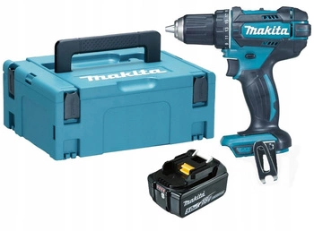 Makita Wiertarko Wkrętarka LXT 18V 62Nm 1x5Ah BL1850 MAKPAC DDF482ZJ