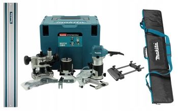 Makita Frezarka 230V 710W Szyna 1000 Torba Adapter 194579 RT0702CX2J