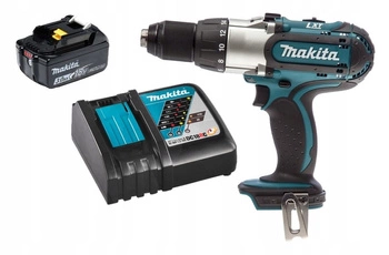 Makita Aku Wiertarko Wkrętarka Udarowa LXT 18V 1x3Ah BL1830 DC18RC DHP451Z