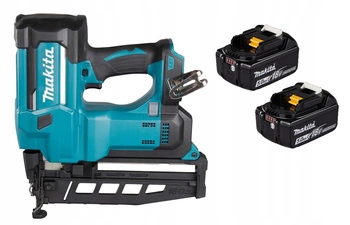 Makita Akumulatorowa Gwoździarka LXT 18V 25-64 mm 2x5Ah BL1850 DBN600Z