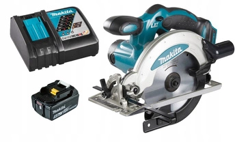 Makita Aku Piła Pilarka Tarczowa LXT 18V 165 mm 1x5Ah BL1850 DC18RC DSS610Z