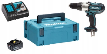 Makita Aku Wiertarko Wkrętarka Udar LXT 18V 1x3Ah BL1830 DC18RC DHP451ZJ