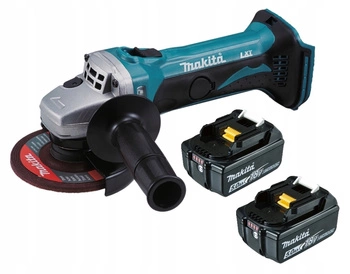 Makita Aku Szlifierka Kątowa LXT 18V 115MM 2x3Ah BL1830 DGA452Z