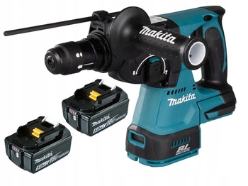 Makita Młotowiertarka Wiertarka Udarowa LXT 18V 2J 2x5Ah BL1850 DHR243Z