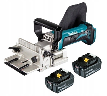 Makita Frezarka Lamelownica Do Rowków LXT 18V 100 mm 2x5Ah BL1850 DPJ180Z