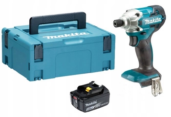 Makita Wkrętarka Zakrętarka Klucz Udarowy 1/4" 155NM 1x3Ah BL1830 DTD156ZJ
