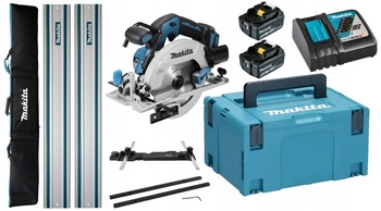 Makita Piła 2x5Ah BL1850 DC18RC Adapter łącznik Torba Szyna 2x1,5M DHS680ZJ