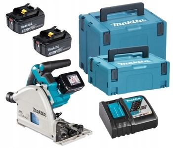 Makita Aku Pilarka Zagłębiarka LXT 36V 2x3Ah BL1830 DC18RC MAKPAC DSP600ZJ