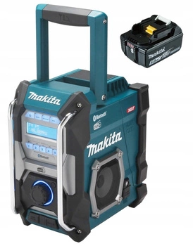 Makita Radio Budowlane Bluetooth FM DAB+ 18V 1x5Ah BL1850 MR004G