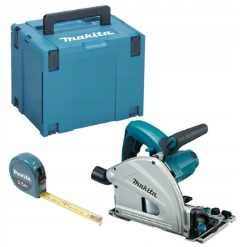 Makita Pilarka Zagłębiarka 1300W 165MM Walizka SP6000J Miara 3,5M B-57130