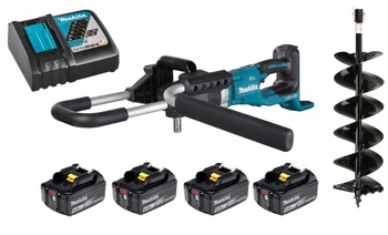 Makita Wiertnica Glebowa 36V 4x6Ah BL1860 DC18RC Świder 200/800mm DDG461Z