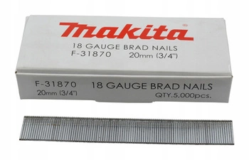 MAKITA GWOŹDZIE SZPILK AF506 505 F-31870 20MM 5000