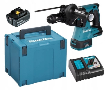 Makita Młotowiertarka Wiertarka Udar LXT 18V 1x5Ah BL1850 DC18RC DHR243ZJ