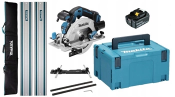 Makita Piła 1x5Ah BL1850 Adapter łącznik Torba Szyna 2x1,5M DHS680ZJ