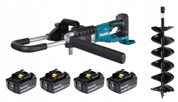 Makita Aku Wiertnica Glebowa LXT 36V 4x6Ah BL1860 Świder 200/800mm DDG461Z