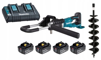 Makita Wiertnica Glebowa 36V 4x6Ah BL1860 DC18RD Świder 150/800mm DDG461Z