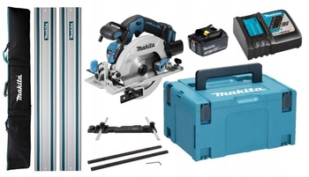 Makita Piła 1x3Ah BL1830 DC18RC Adapter łącznik Torba Szyna 2x1,5M DHS680ZJ